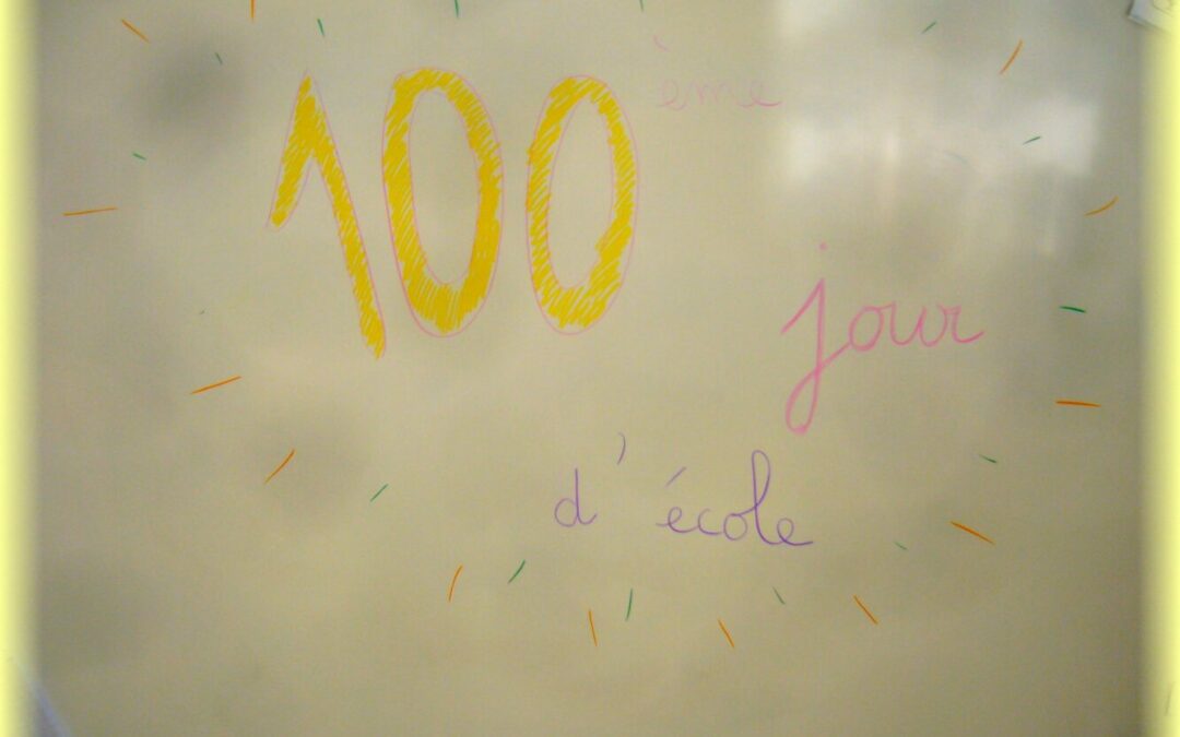 Fête des 100 jours d’école !