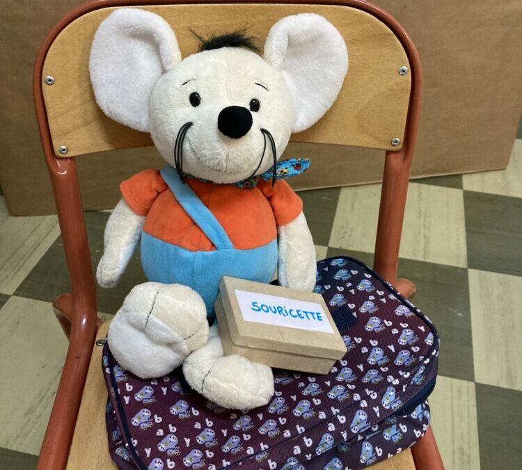 Souricette part en week-end